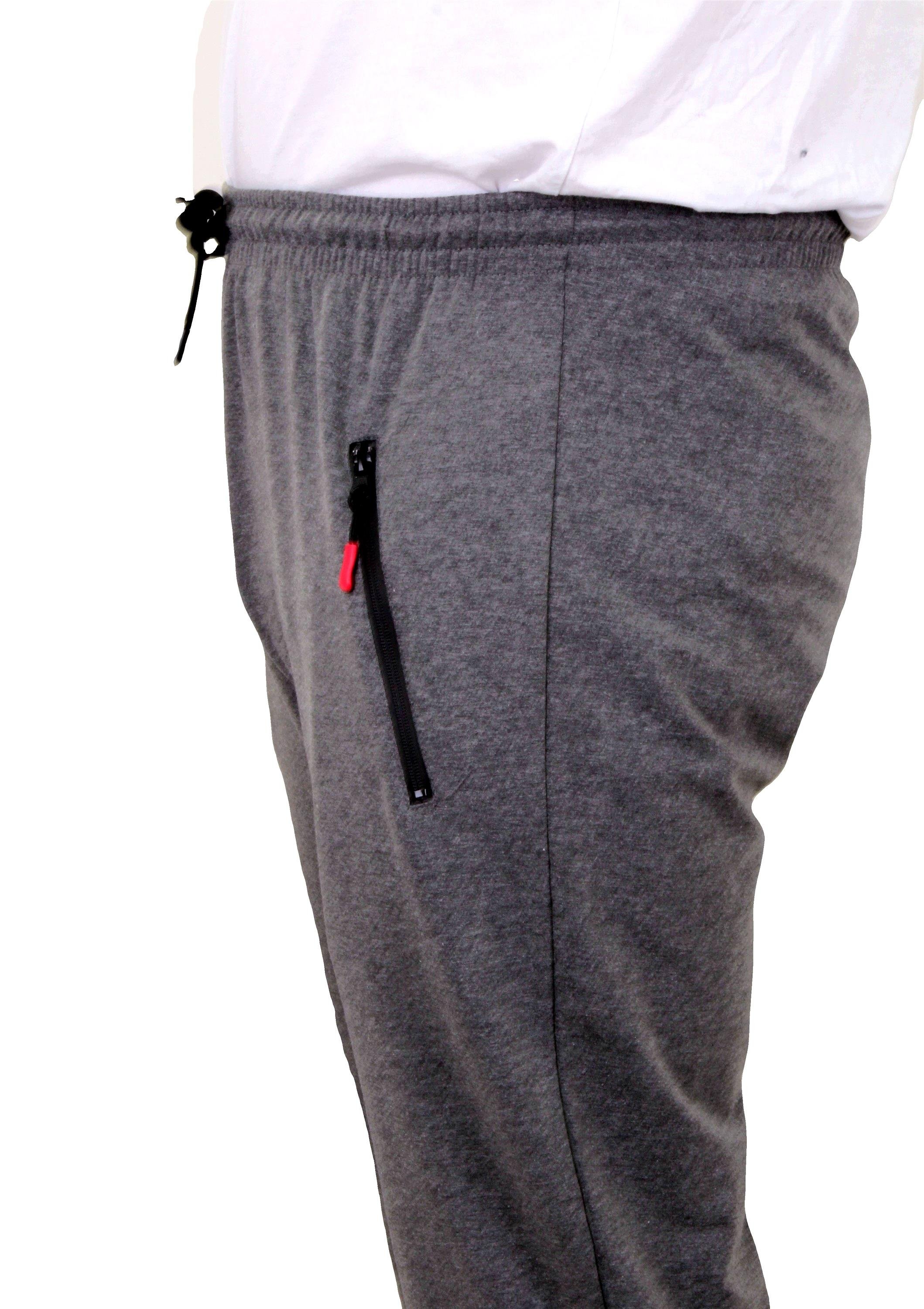 Mocgrande Büyük Beden Classic Eşofman Altı Fermuarlı Cep 22500 ANTRASIT