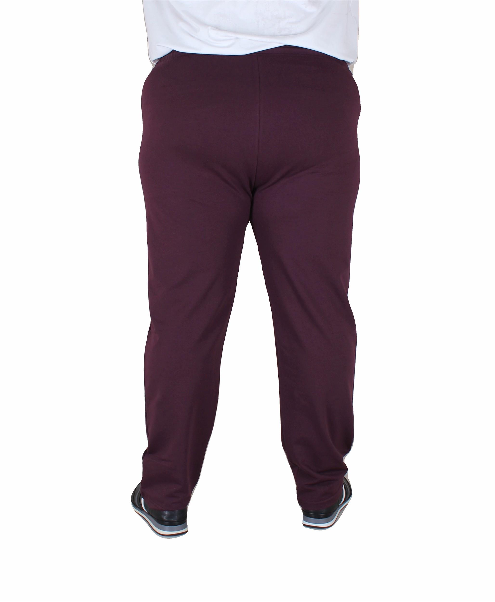 Mocgrande Büyük Beden Classic Eşofman Altı Fermuarlı Cep 22500 MURDUM