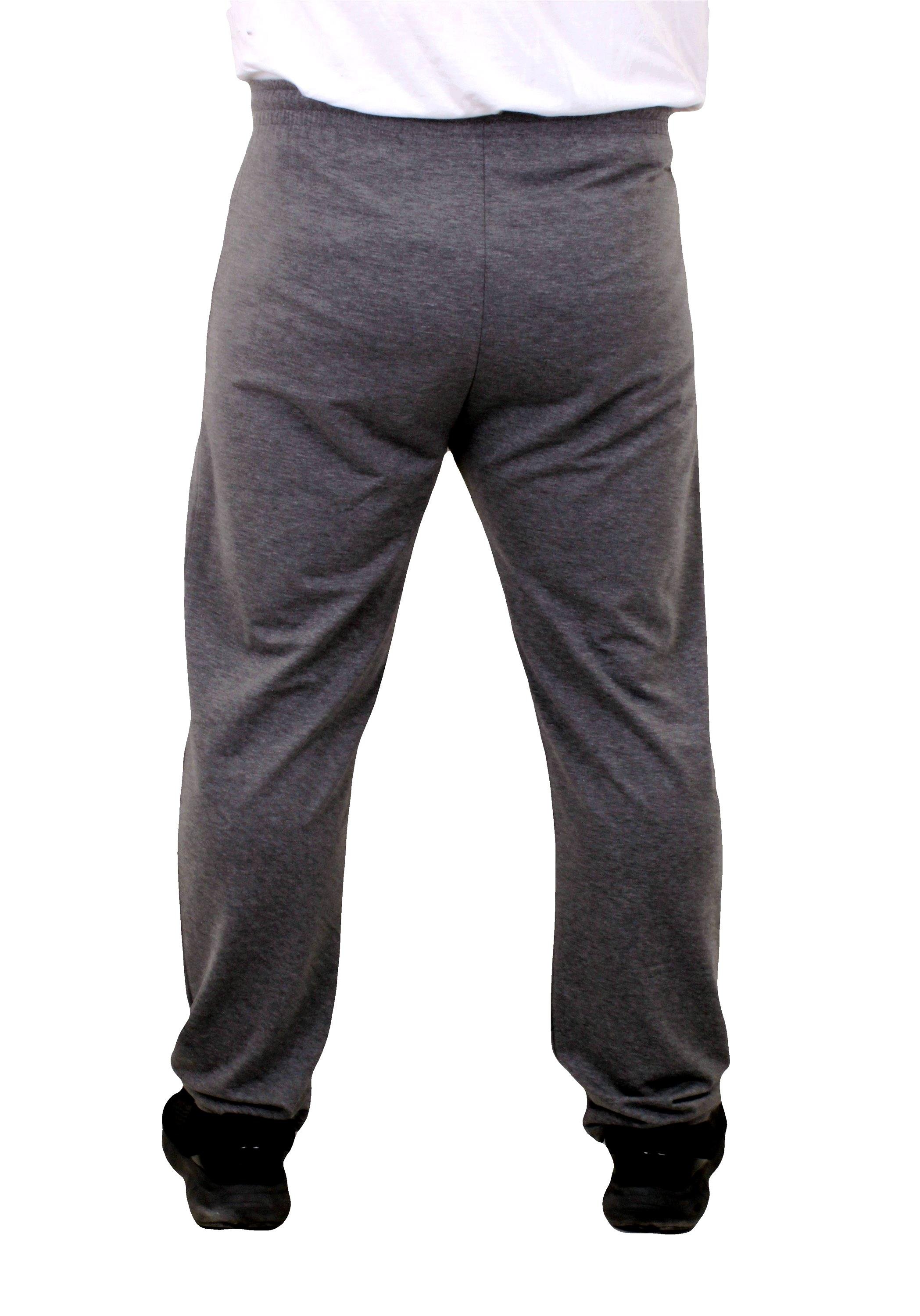 Mocgrande Büyük Beden Classic Eşofman Altı Fermuarlı Cep 22500 ANTRASIT