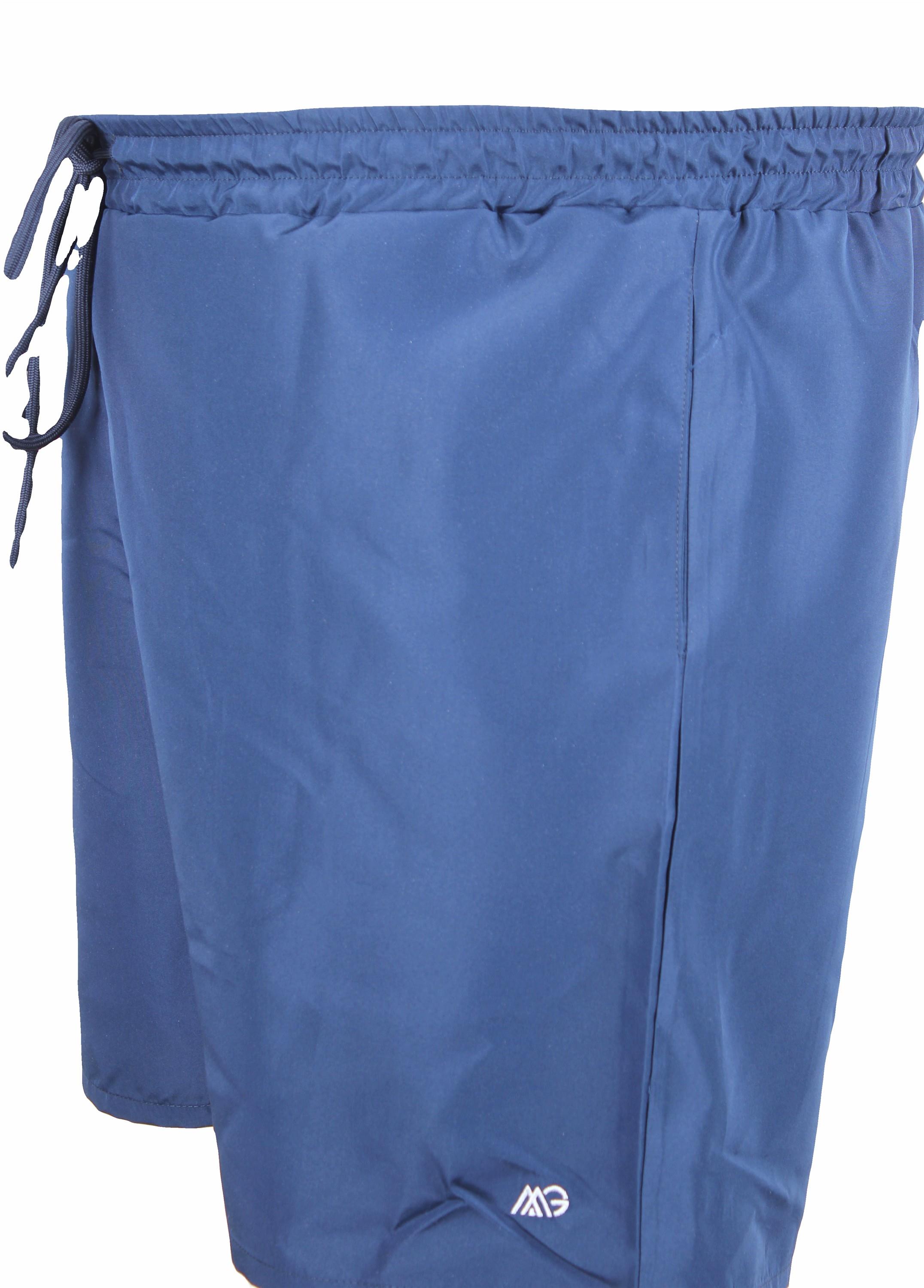 Mocgrande Büyük Beden Deniz Şortu Fantastic 25660 INDIGO