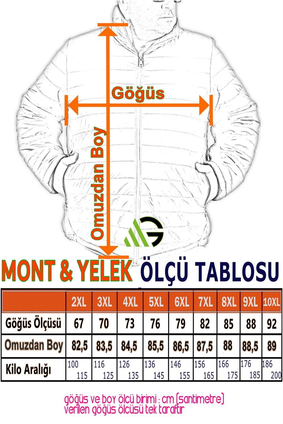 Mocgrande Büyük Beden Jessica Su İtici Yelek 22810 BORDO