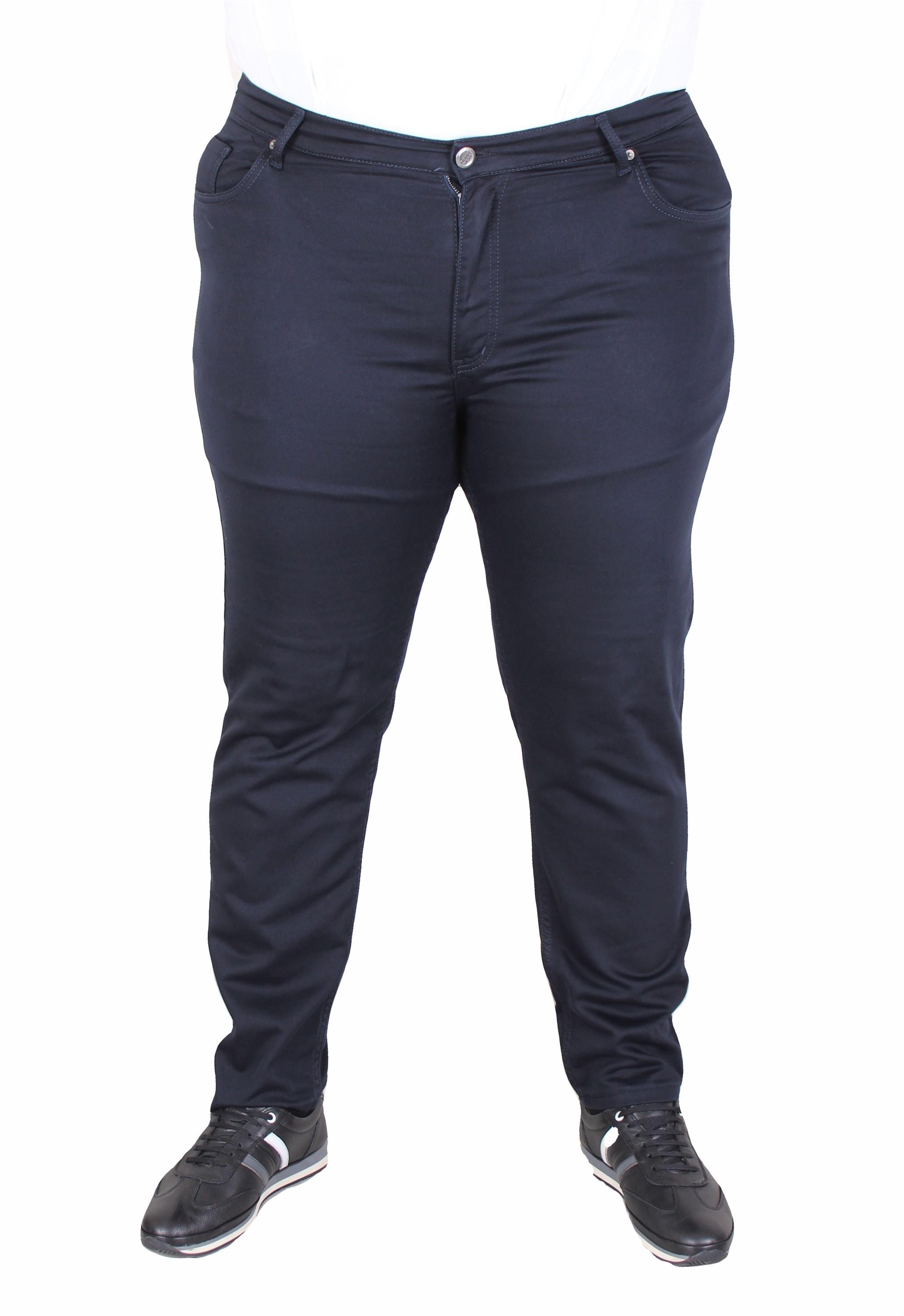 Mocgrande Büyük Beden Klasik 5 Cep Pantolon Venedik 11916 LACIVERT