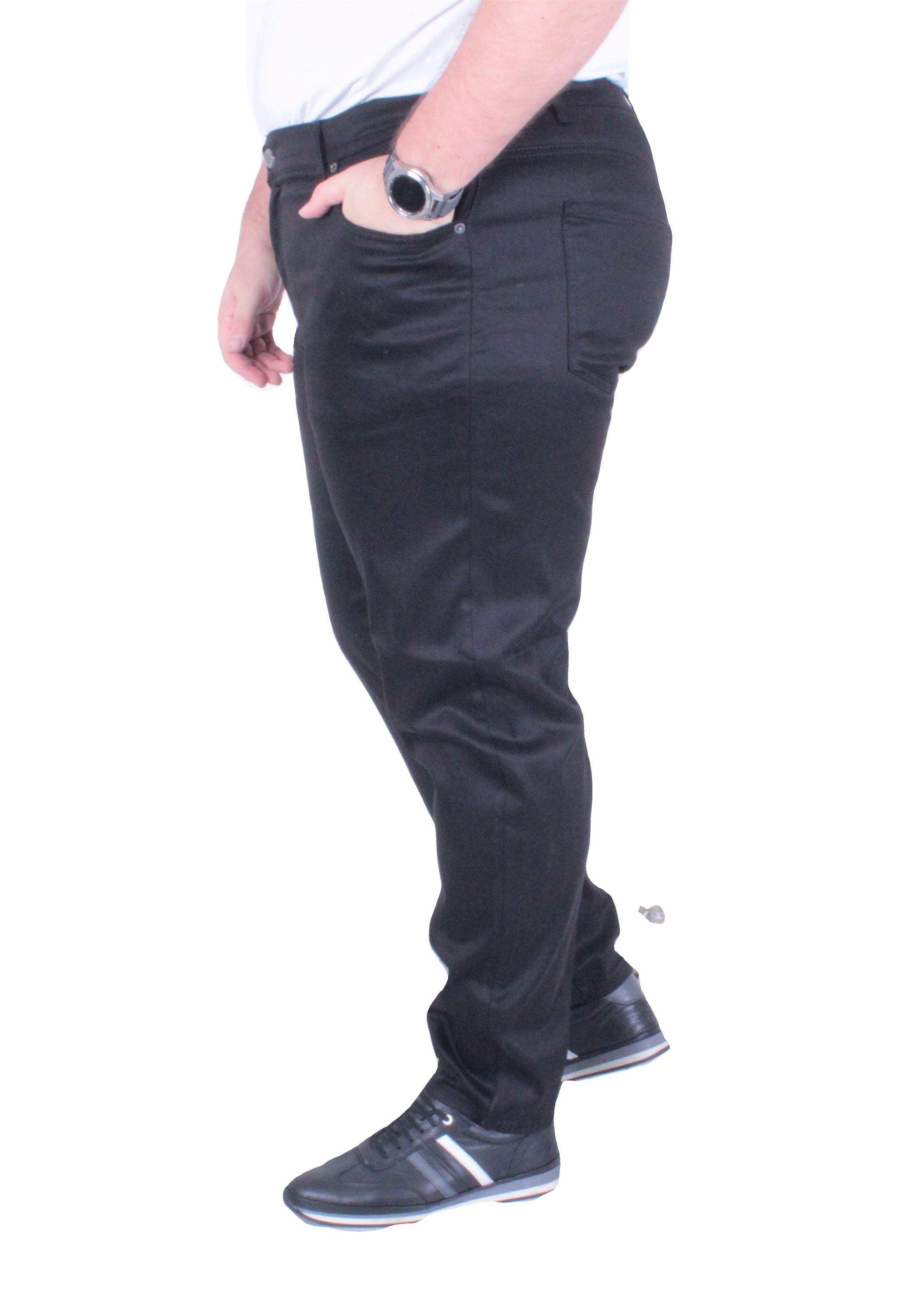 Mocgrande Büyük Beden Klasik 5 Cep Pantolon Montana 11917 SIYAH