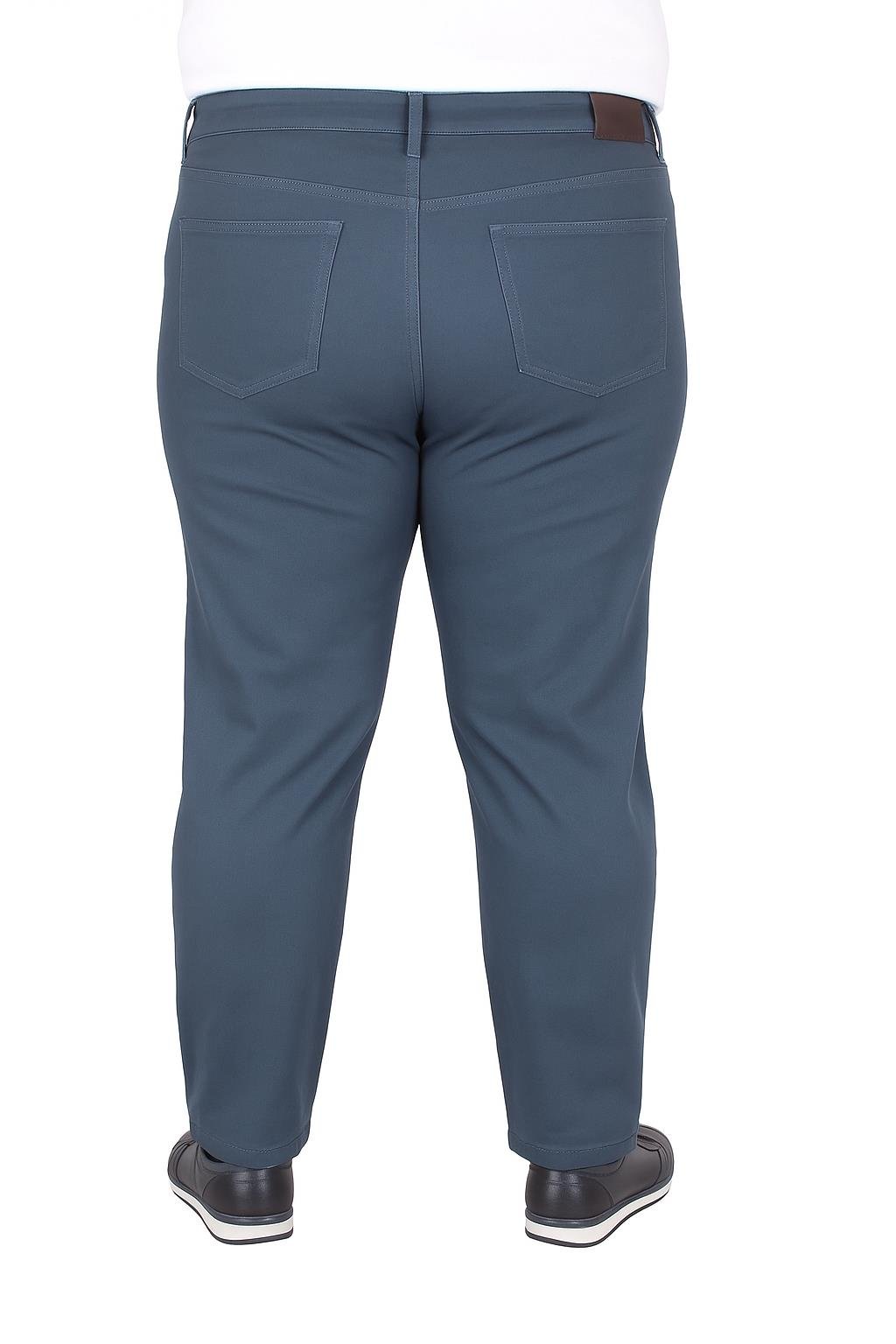 Mocgrande Büyük Beden Klasik 5 Cep Pantolon Venedik 11916 PETROL