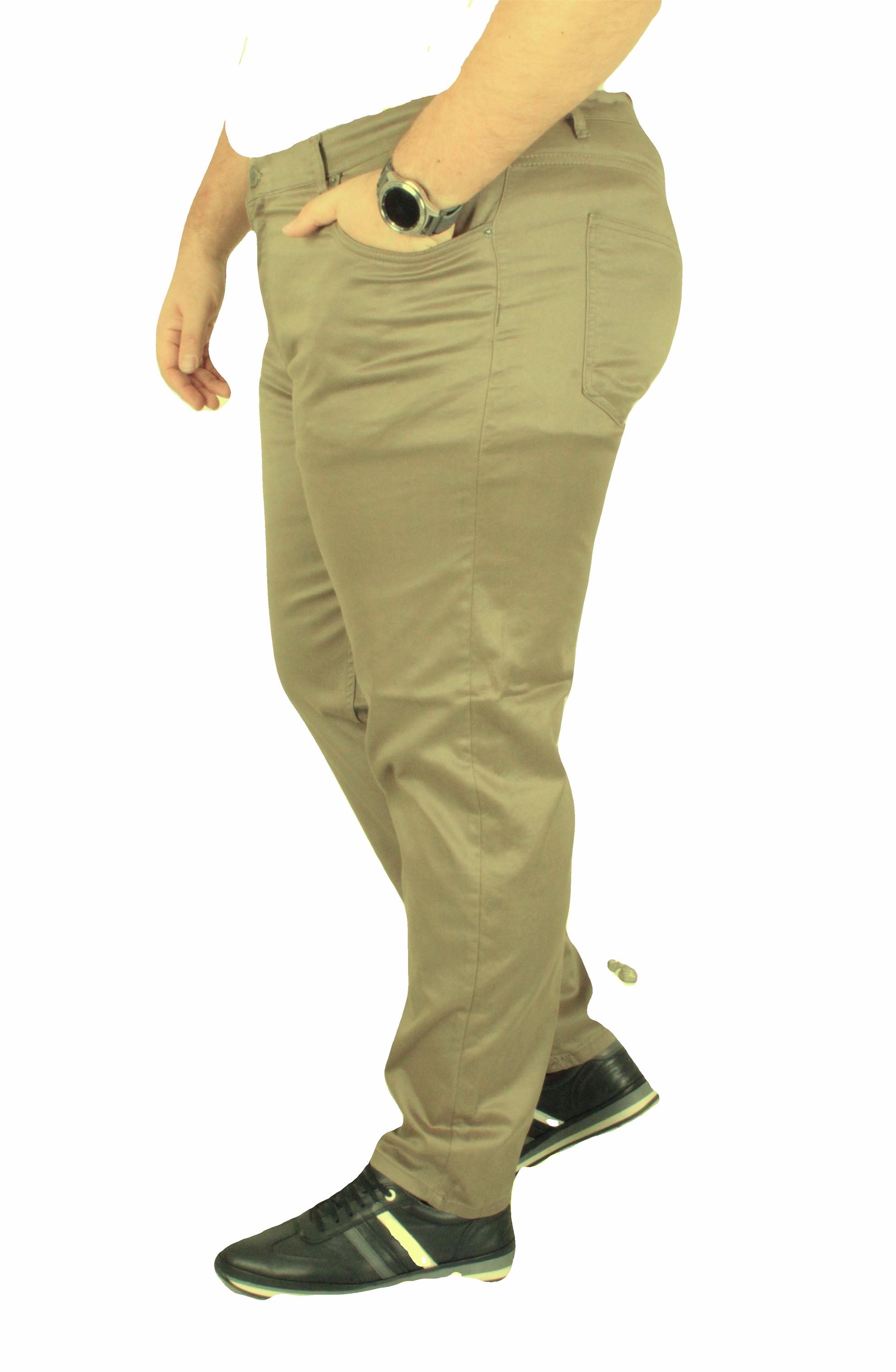 Mocgrande Büyük Beden Klasik 5 Cep Pantolon Montana 11917 S.KAHVE