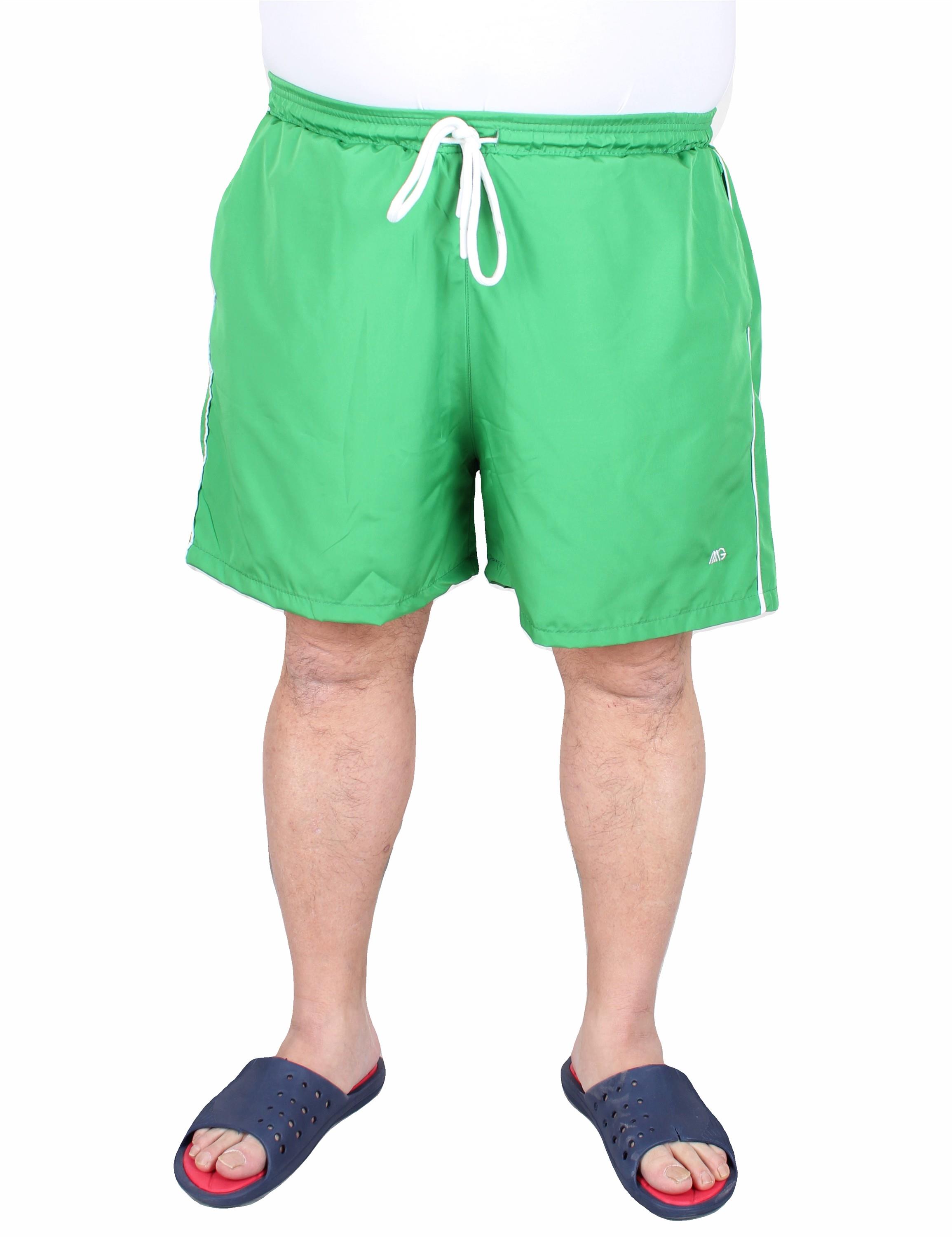 Mocgrande Büyük Beden Klasik Deniz Şortu 23677 NEFTI