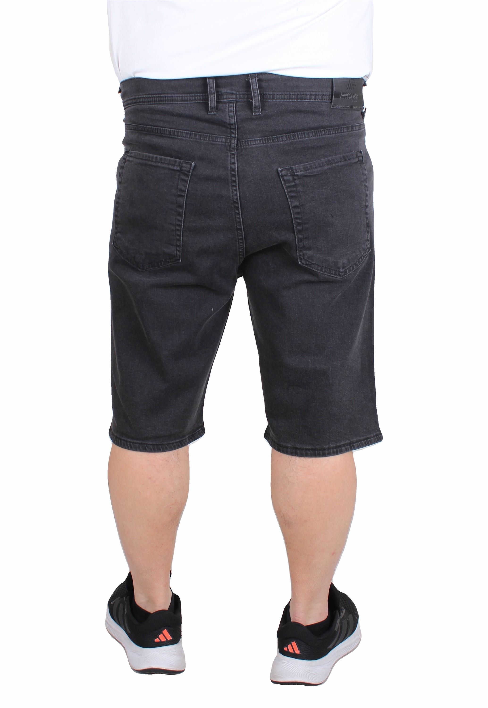 Mocgrande Büyük Beden Kot Kapri Power Lycra Comero 11913 FUME