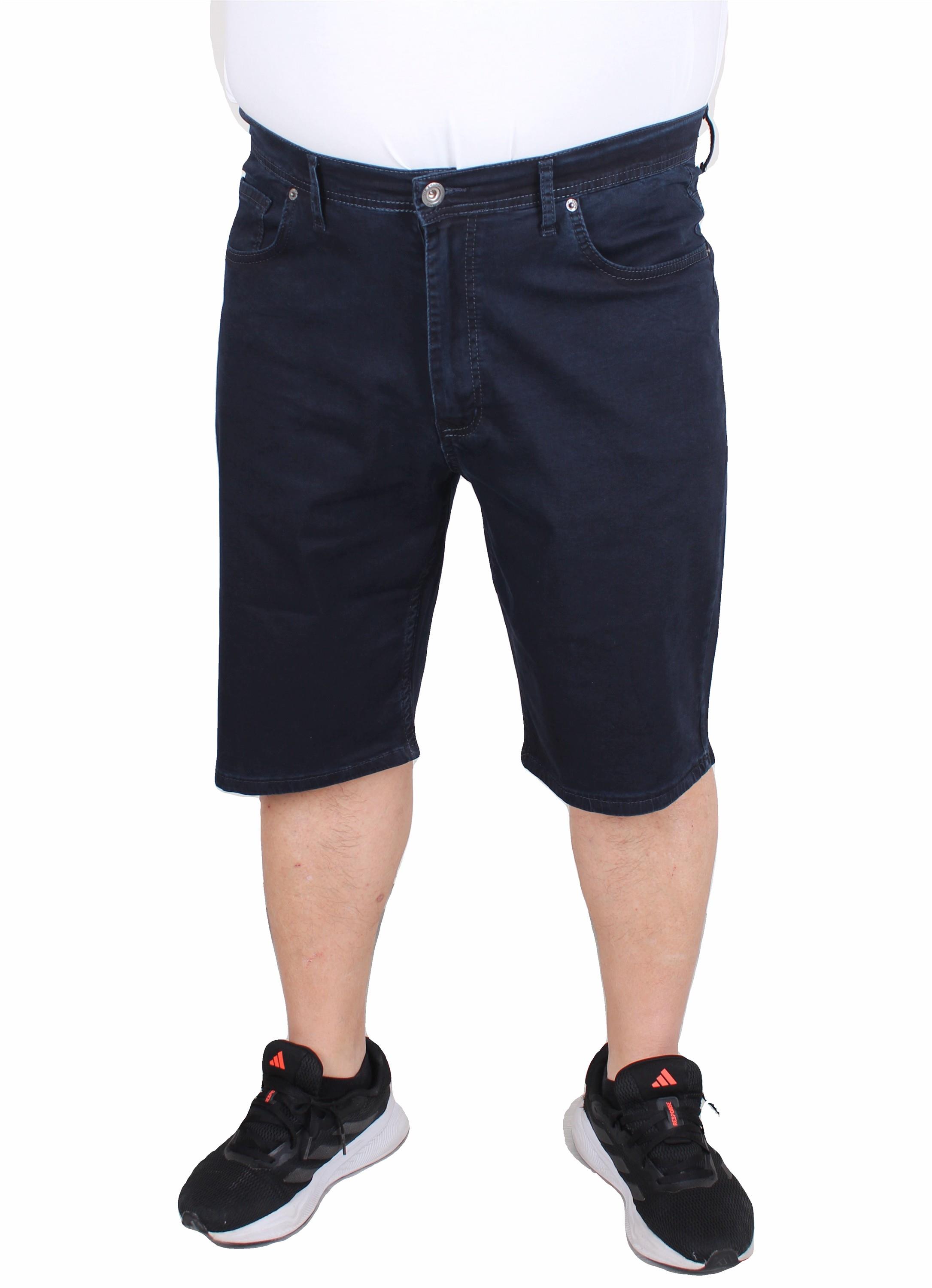 Mocgrande Büyük Beden Kot Kapri Power Lycra Comero 11913 LACIVERT