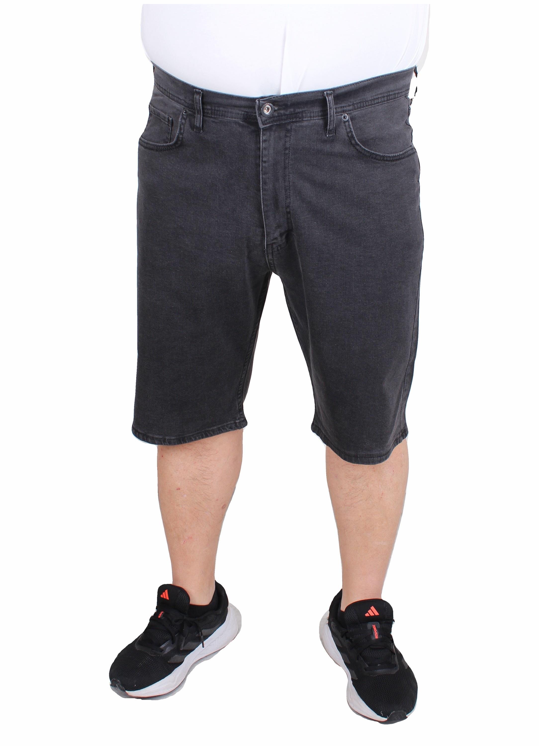 Mocgrande Büyük Beden Kot Kapri Power Lycra Comero 11913 FUME