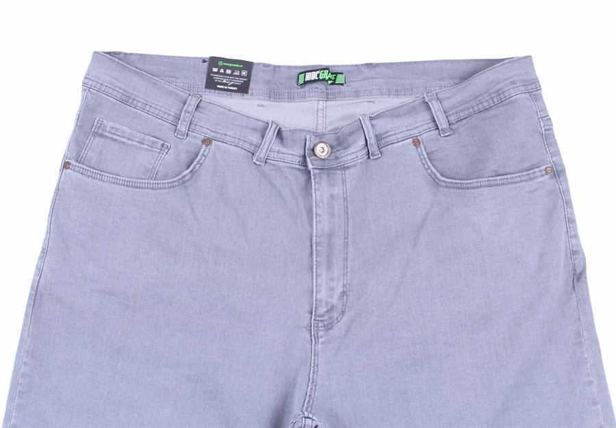 Mocgrande Büyük Beden Kot Pantolon Power Lycra Madrid 11900 GRI