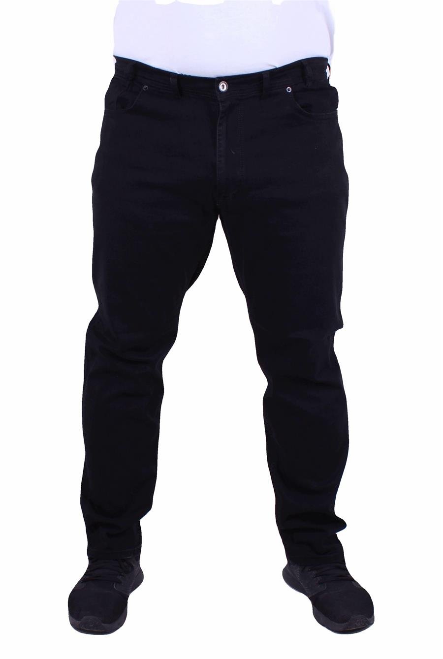 Mocgrande Büyük Beden Kot Pantolon Power Lycra Madrid 11900 SIYAH