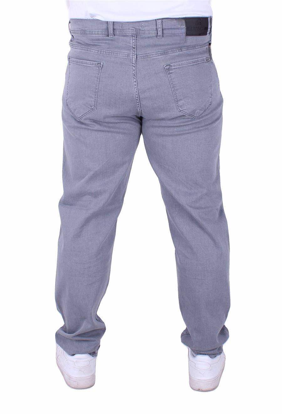 Mocgrande Büyük Beden Kot Pantolon Power Lycra Madrid 11900 GRI