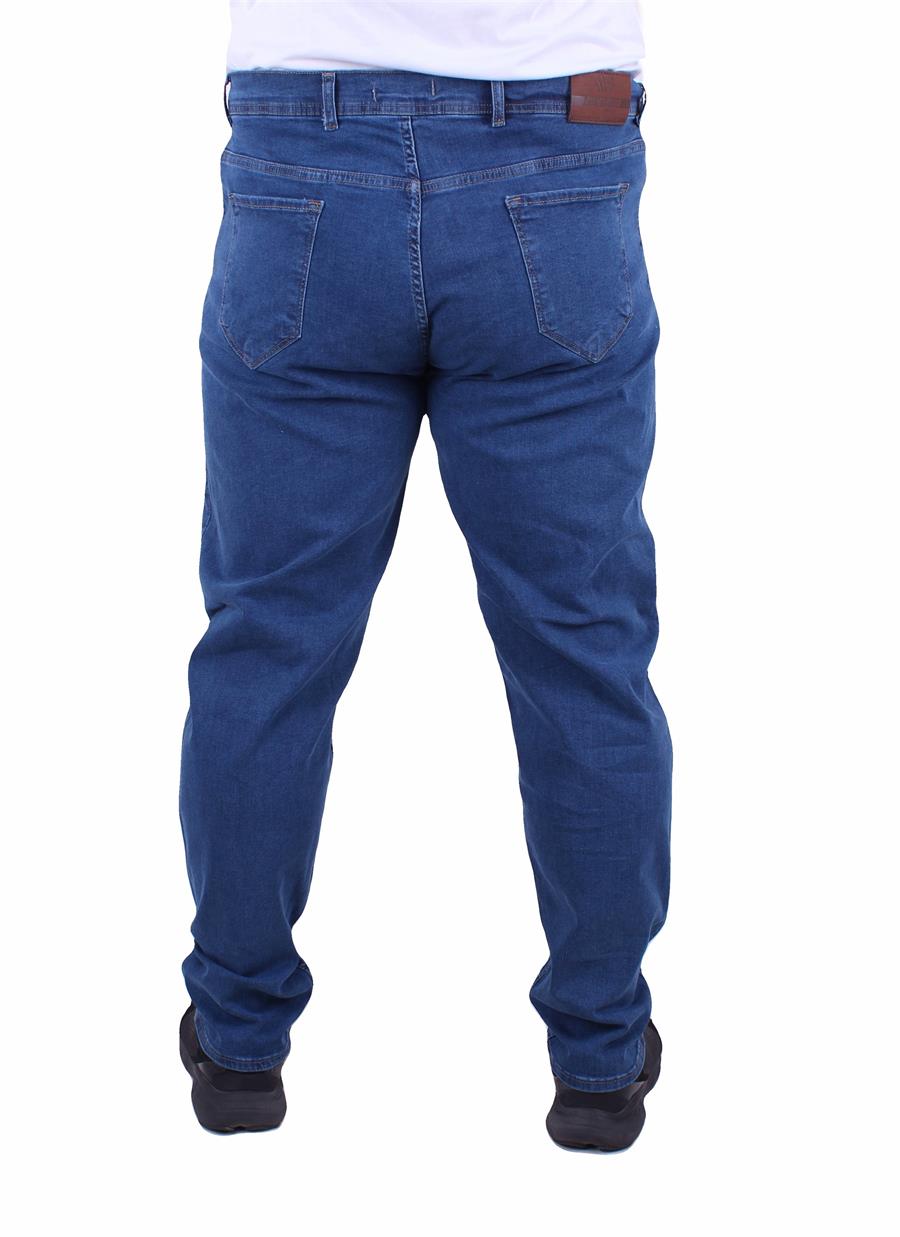 Mocgrande Büyük Beden Kot Pantolon Power Lycra Madrid 11900 AÇIK MAVİ