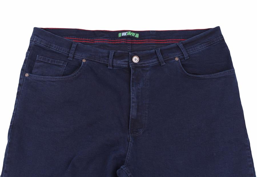 Mocgrande Büyük Beden Kot Pantolon Power Lycra Madrid 11900 Koyu Lacivert