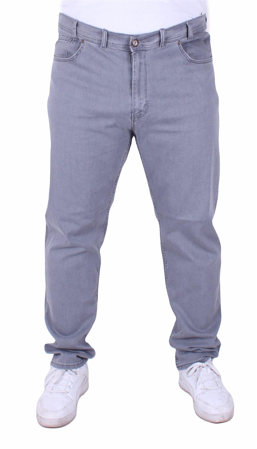 Mocgrande Büyük Beden Kot Pantolon Power Lycra Madrid 11900 GRI