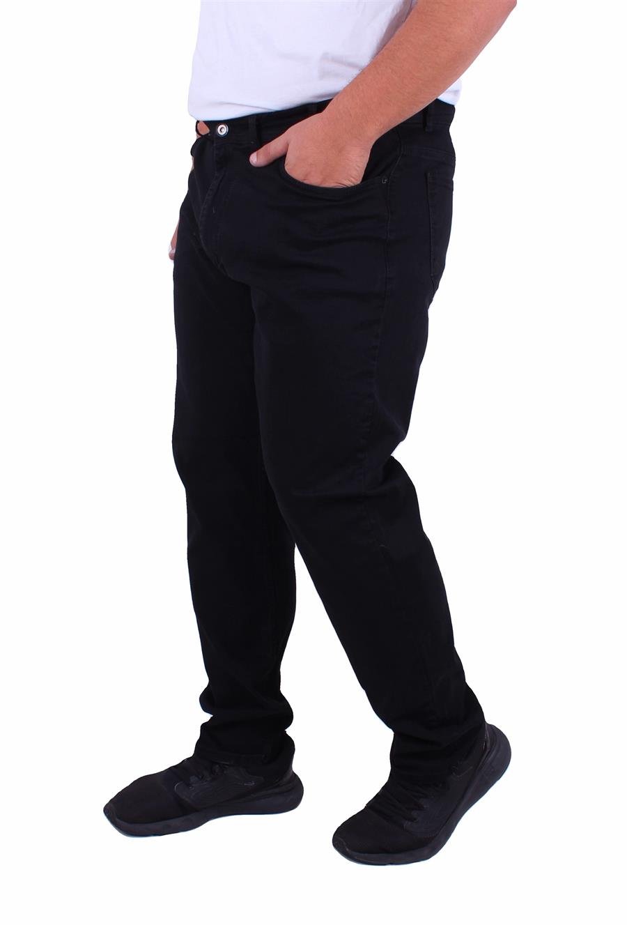 Mocgrande Büyük Beden Kot Pantolon Power Lycra Madrid 11900 SIYAH