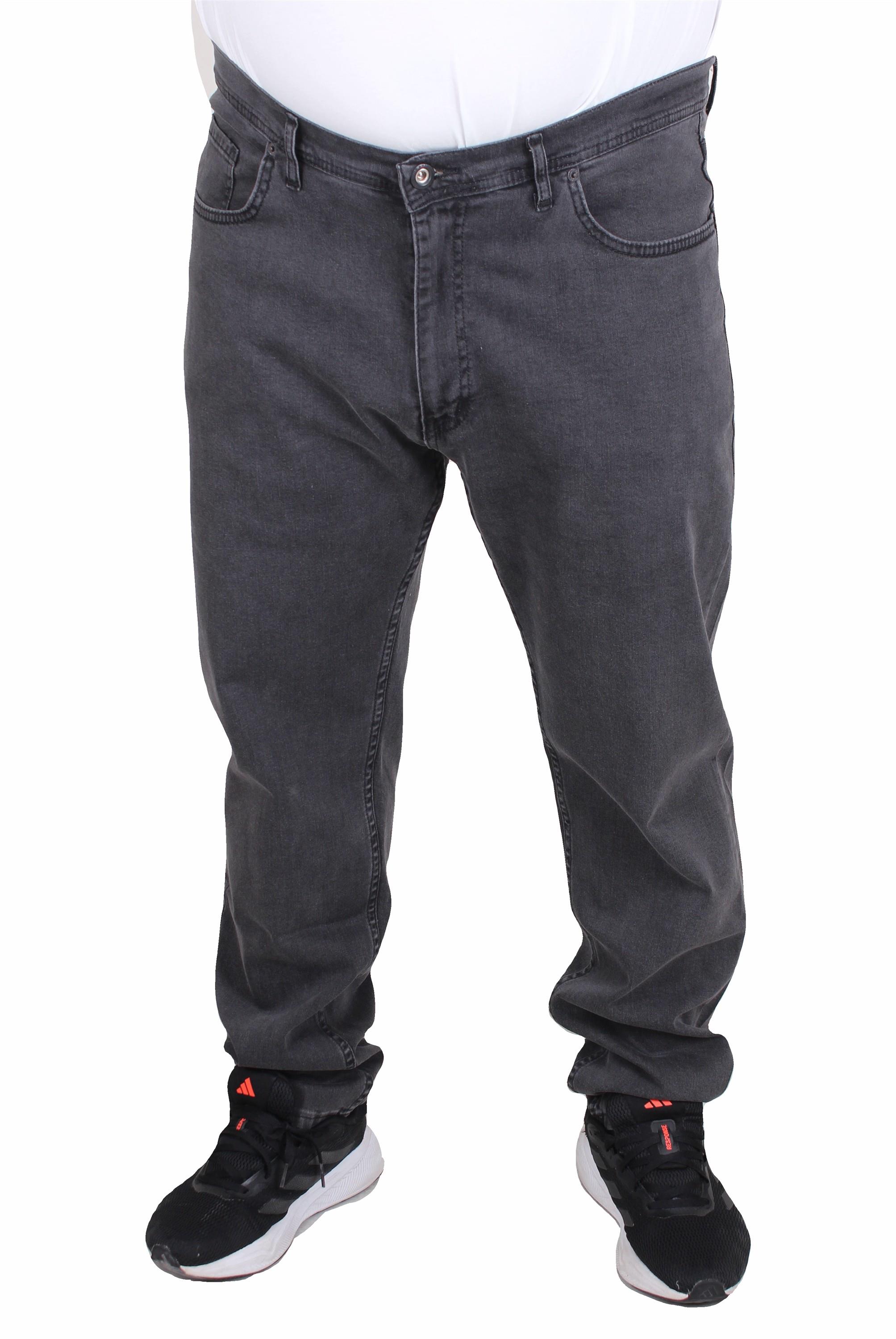 Mocgrande Büyük Beden Kot Pantolon Power Lycra Comero 11914 FUME