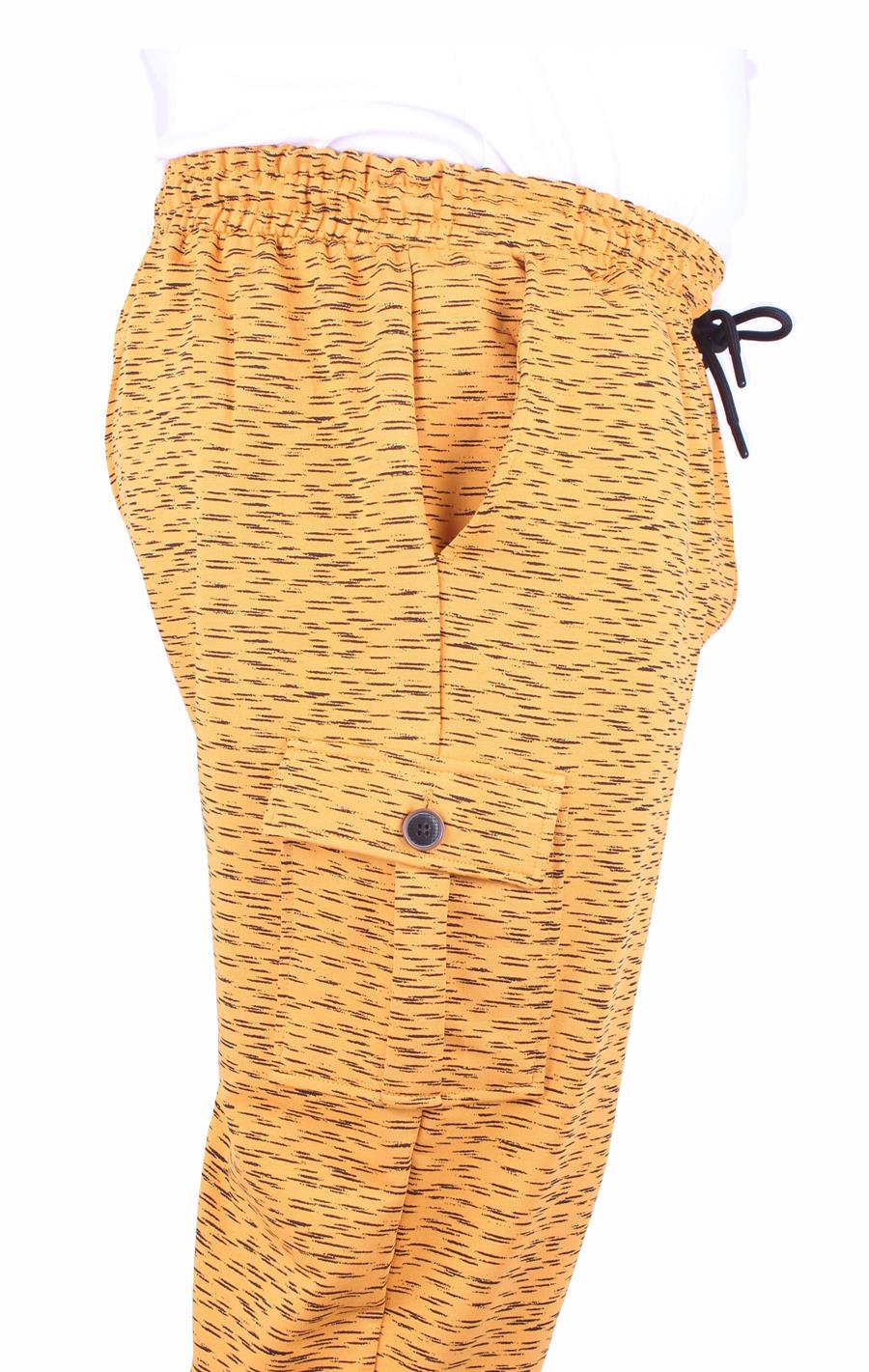 Mocgrande Büyük Beden Line Dance Likralı 2ip Eşofman Altı 23504 HARDAL