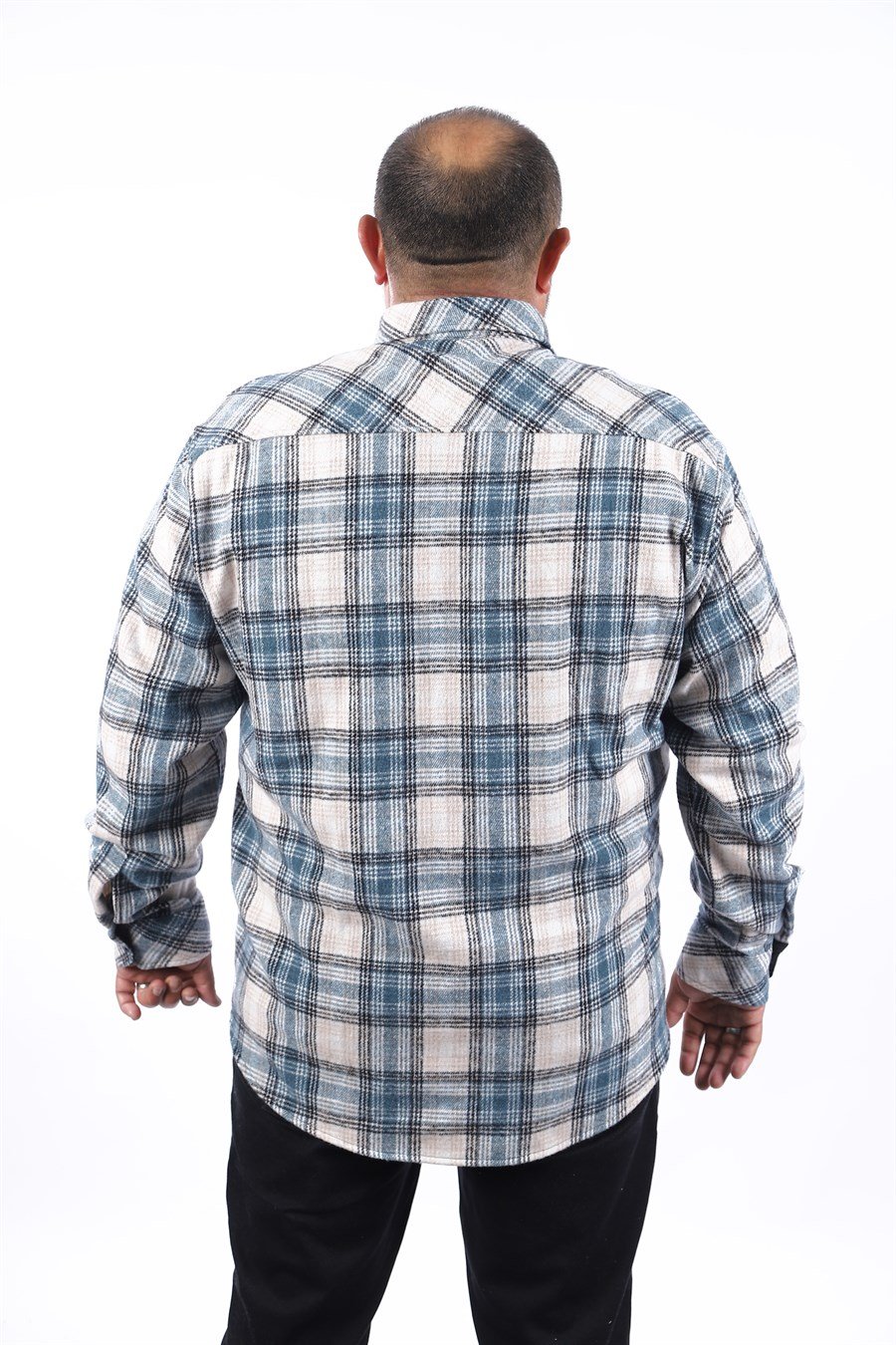 MocGrande Büyük Beden Oduncu Gömlek Sportsman 22215