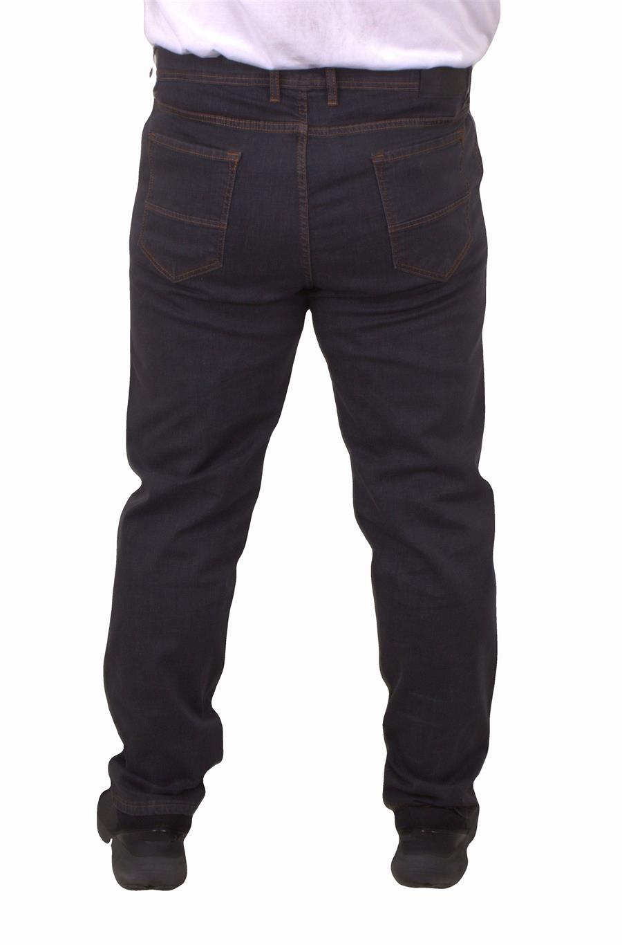 Mocgrande Büyük Beden Pantolon Yan Cepli  Klasik 11908 FUME