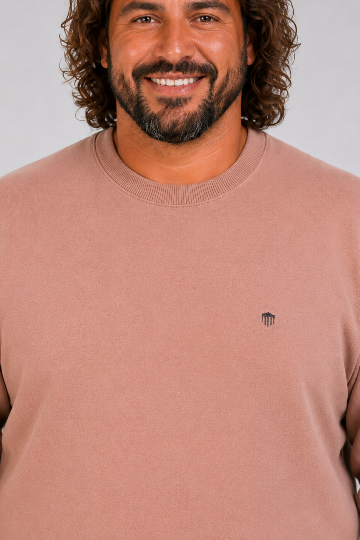 MocGrande Büyük Beden Selanik Classic Sweat 23200 S.KAHVE