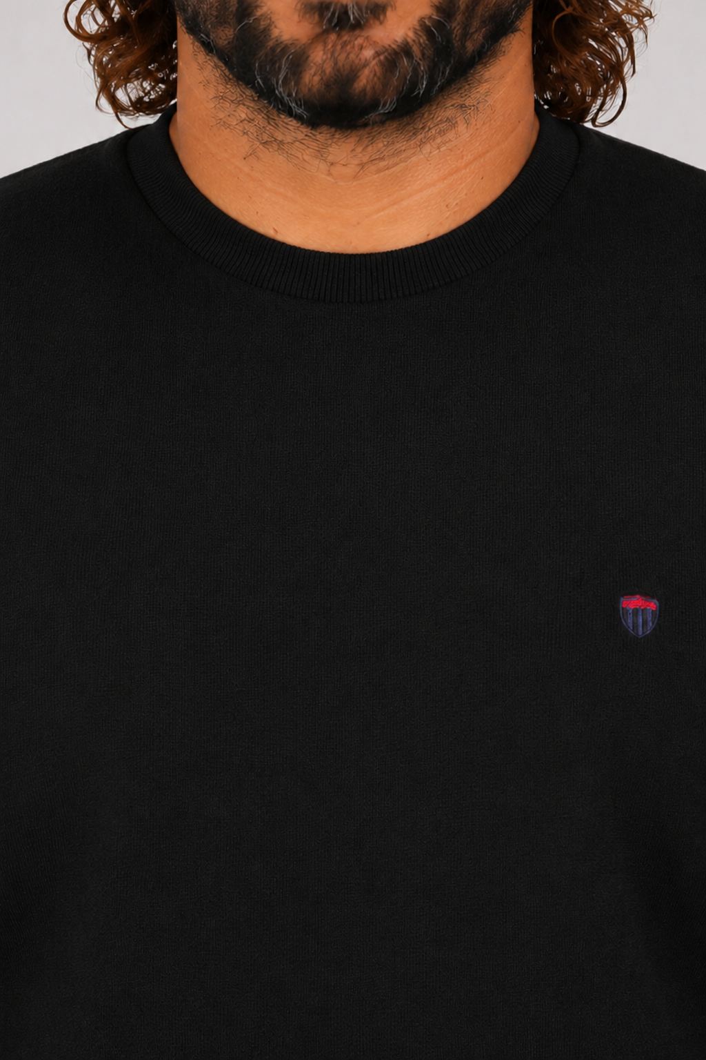 MocGrande Büyük Beden Selanik Classic Sweat 23200 SIYAH