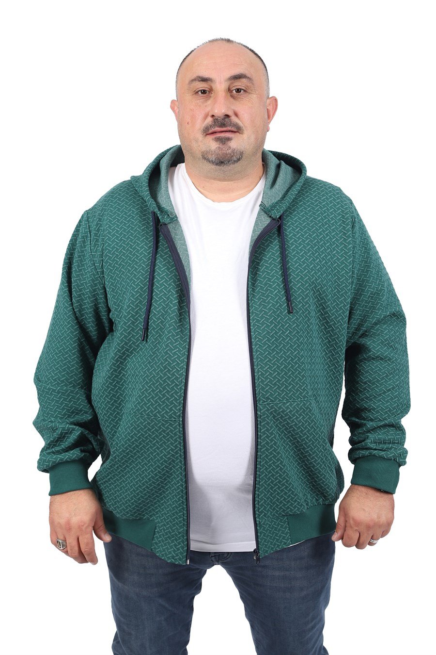 MocGrande Büyük Beden Sweat Direction 22718