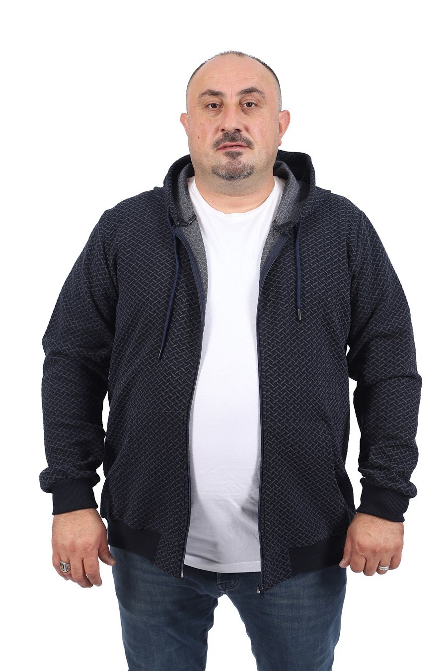 MocGrande Büyük Beden Sweat Direction 22718