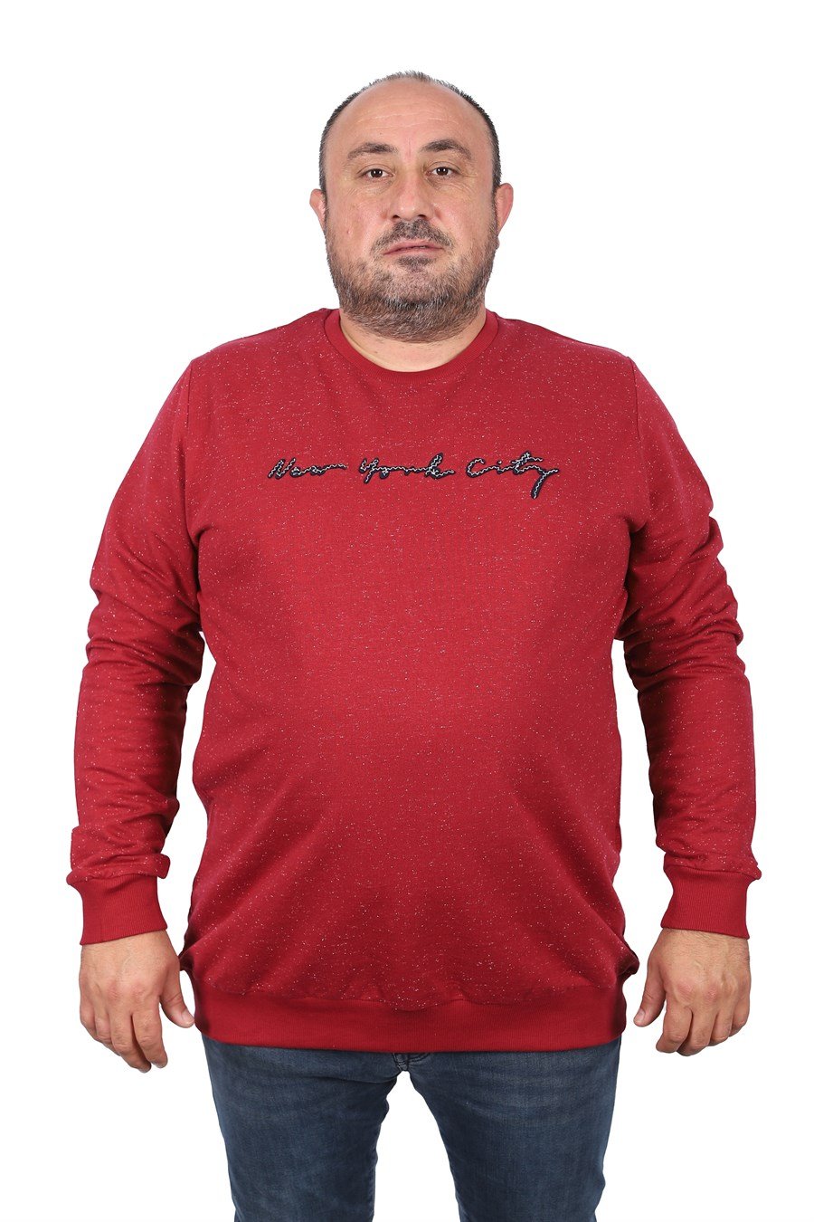 MocGrande Büyük Beden Sweat New York Cıty 22704