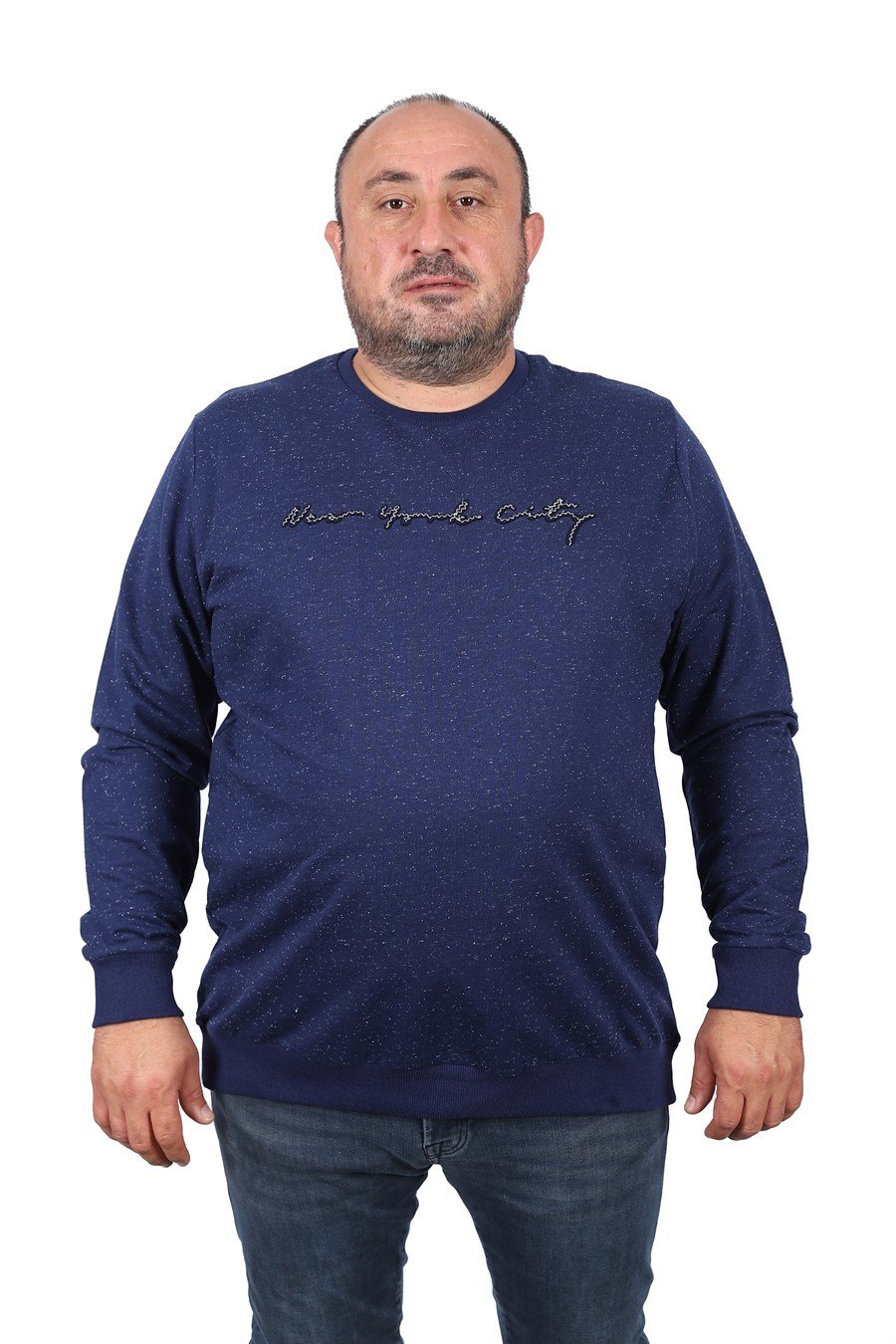 MocGrande Büyük Beden Sweat New York Cıty 22704