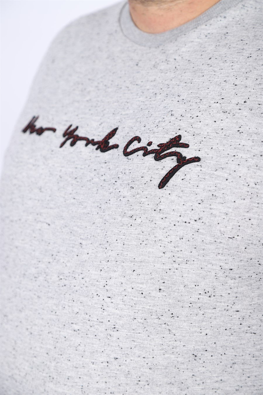 MocGrande Büyük Beden Sweat New York Cıty 22704