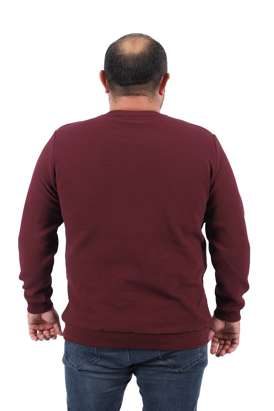 MocGrande Büyük Beden Sweatshirt Gipeli Casual 22712