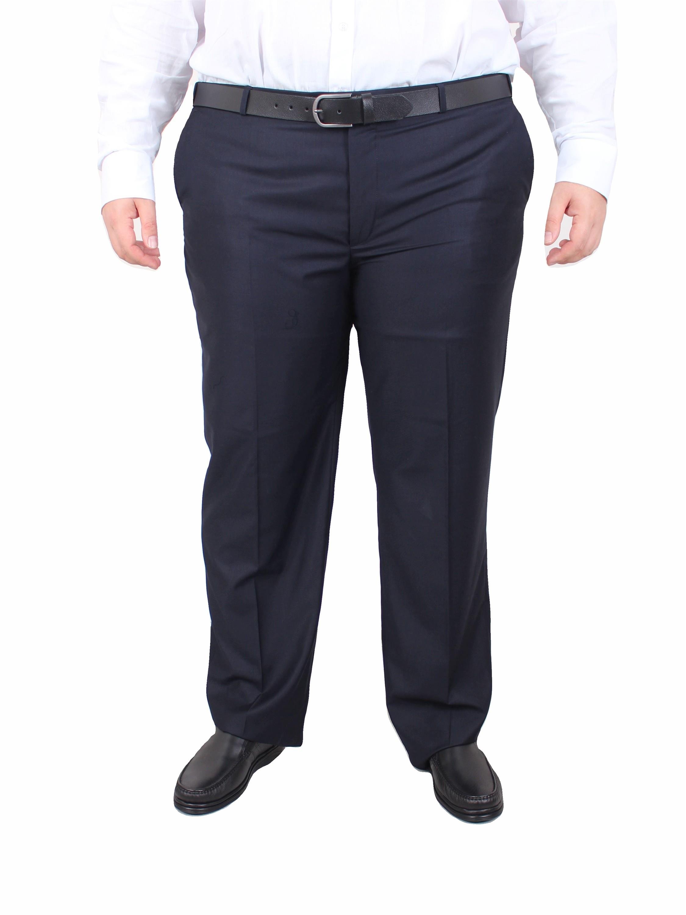 Mocgrande Erkek Büyük Beden 6 Drop Kumaş Pantolon PARIS P071011 LACIVERT