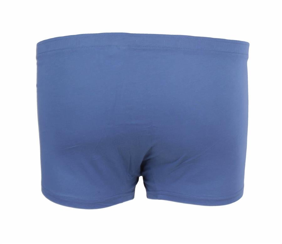 MocGrande Erkek Büyük Beden Düğmeli Uzun Paça Boxer 11907 INDIGO