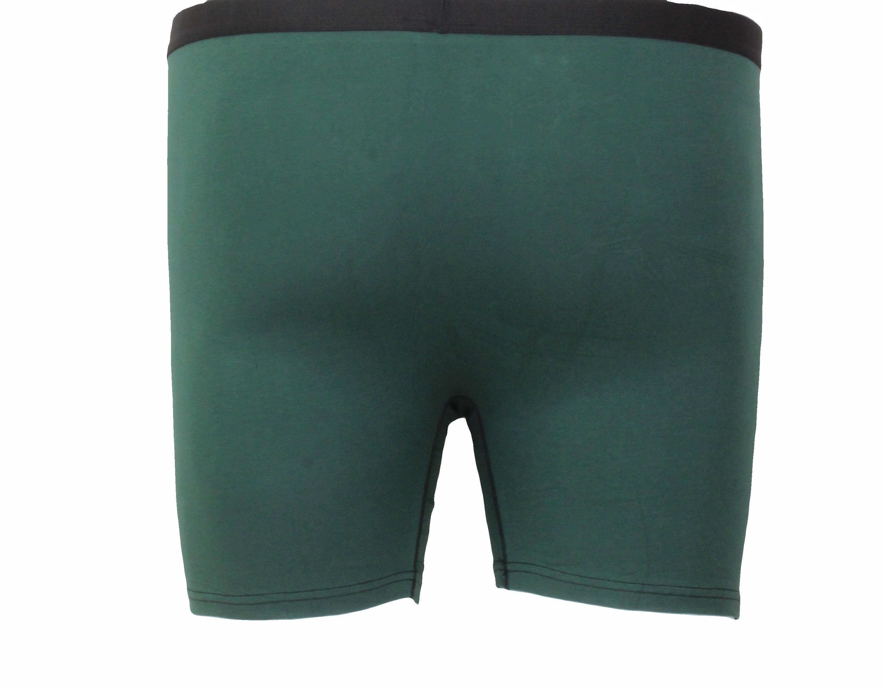 MocGrande Erkek Büyük Beden Likralı Uzun Paça Boxer 11906 HAKI