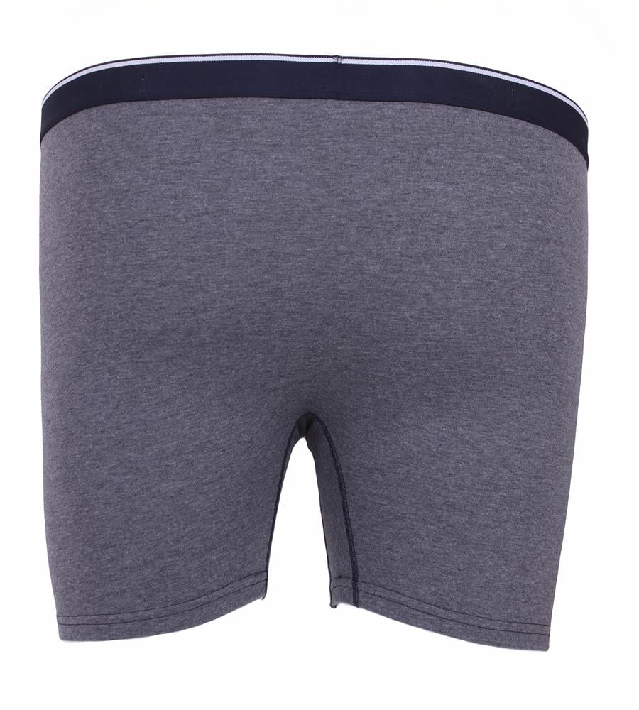 MocGrande Erkek Büyük Beden Likralı Uzun Paça Boxer 11906 ANTRASIT