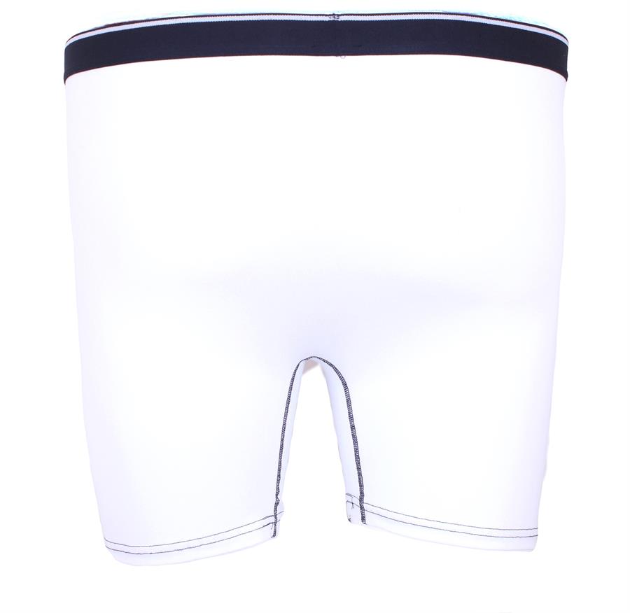 MocGrande Erkek Büyük Beden Likralı Uzun Paça Boxer 11906 BEYAZ