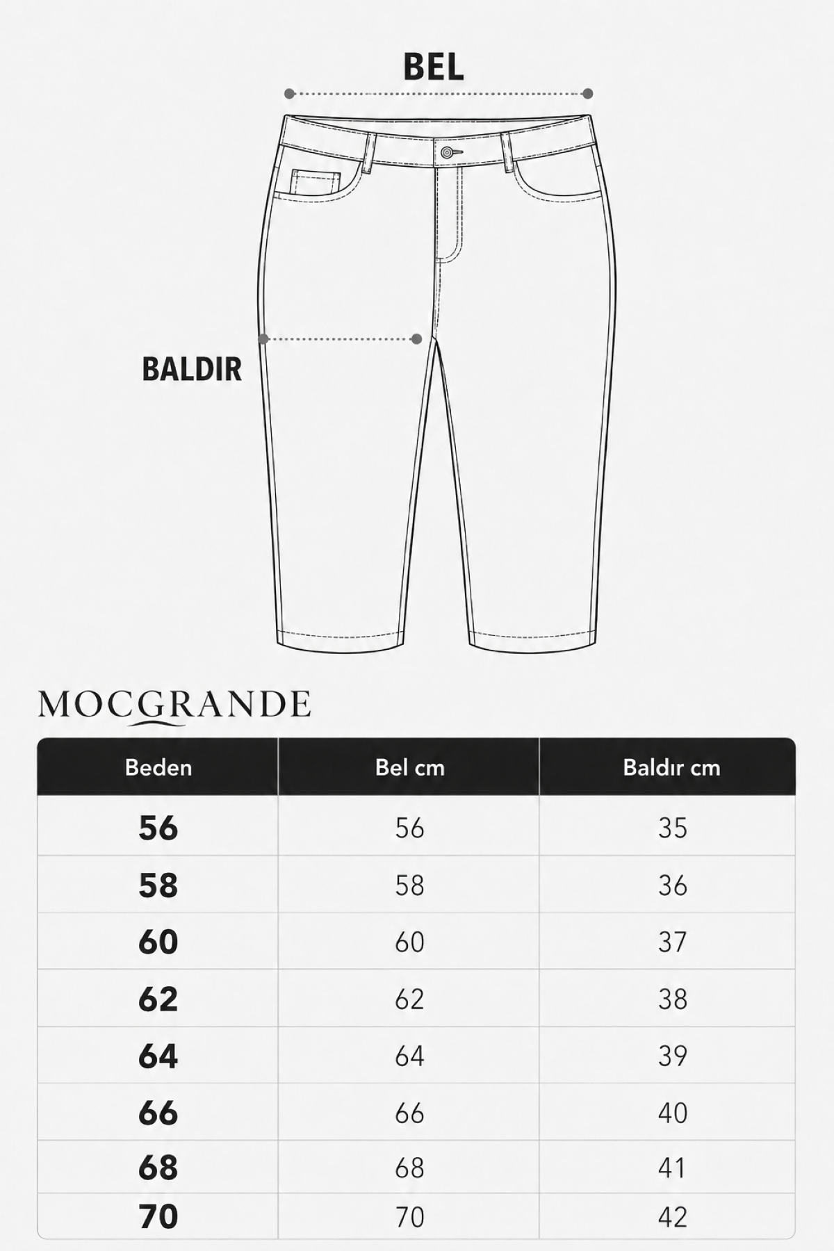 Mocgrande Erkek Büyük Beden Yan Cepli Keten Kapri 11930 SIYAH