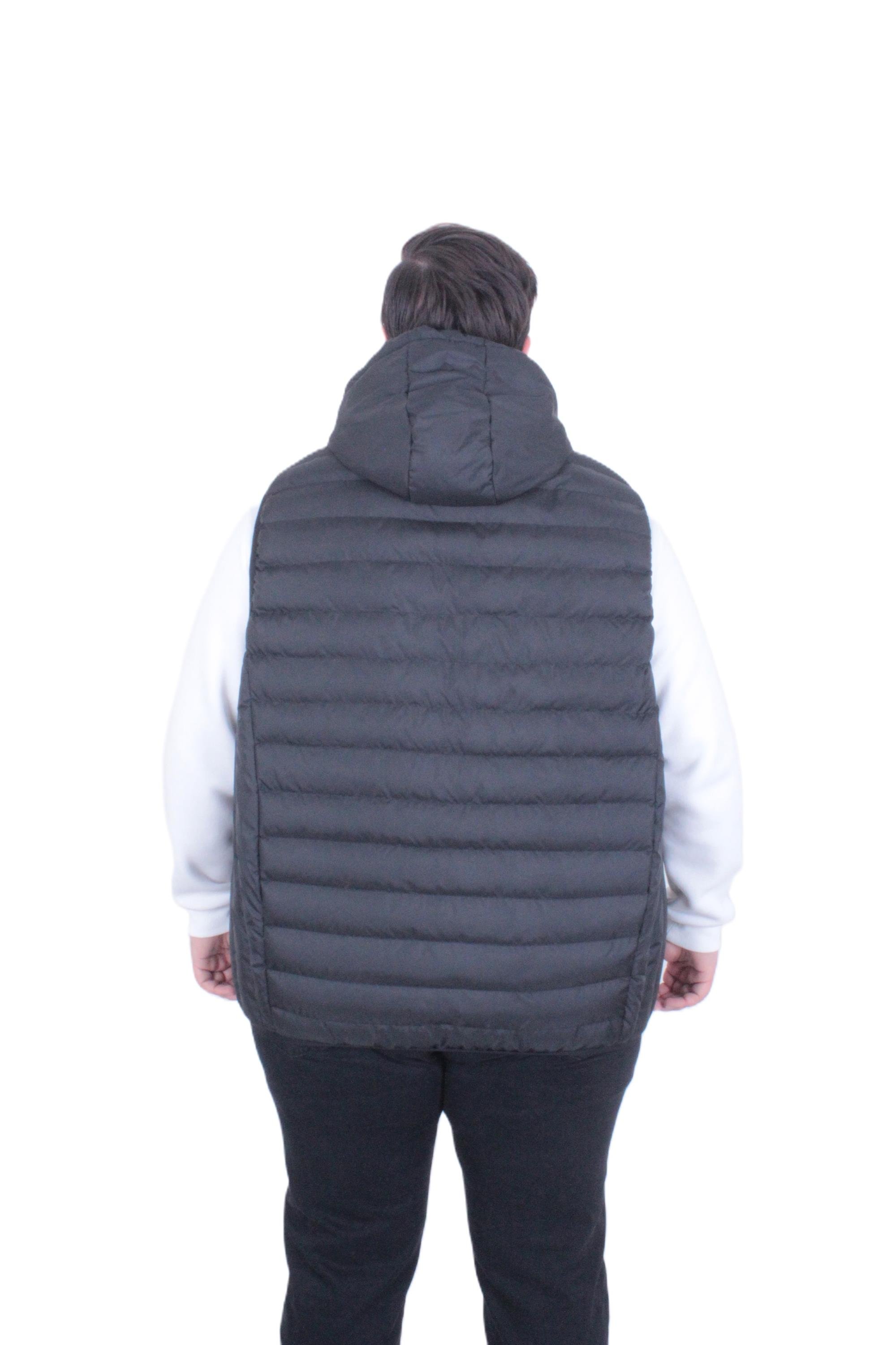 Mocgrande erkek büyük beden Yelek MG 2510 SIYAH