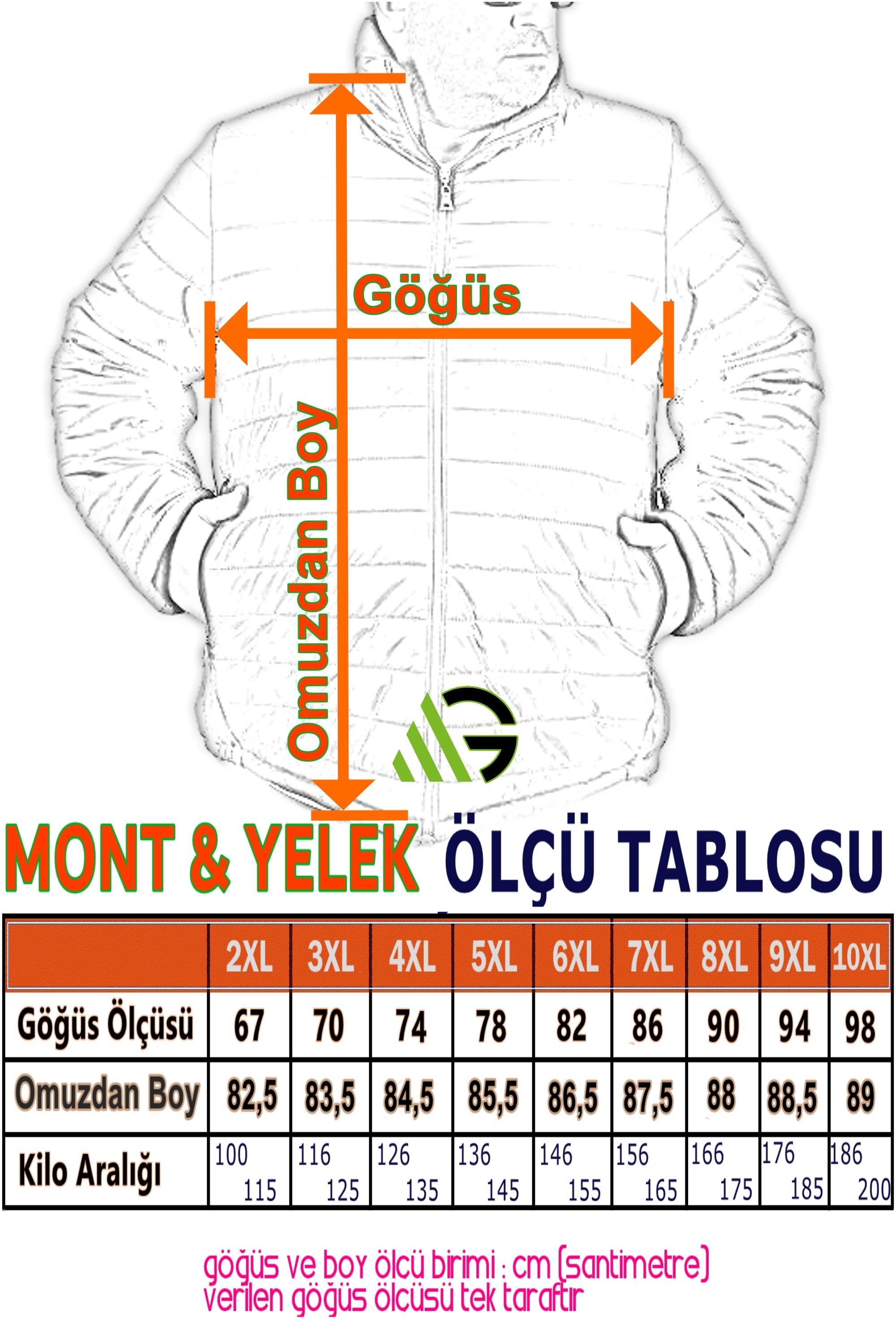 Mocgrande erkek büyük beden Yelek MG 2510 SIYAH