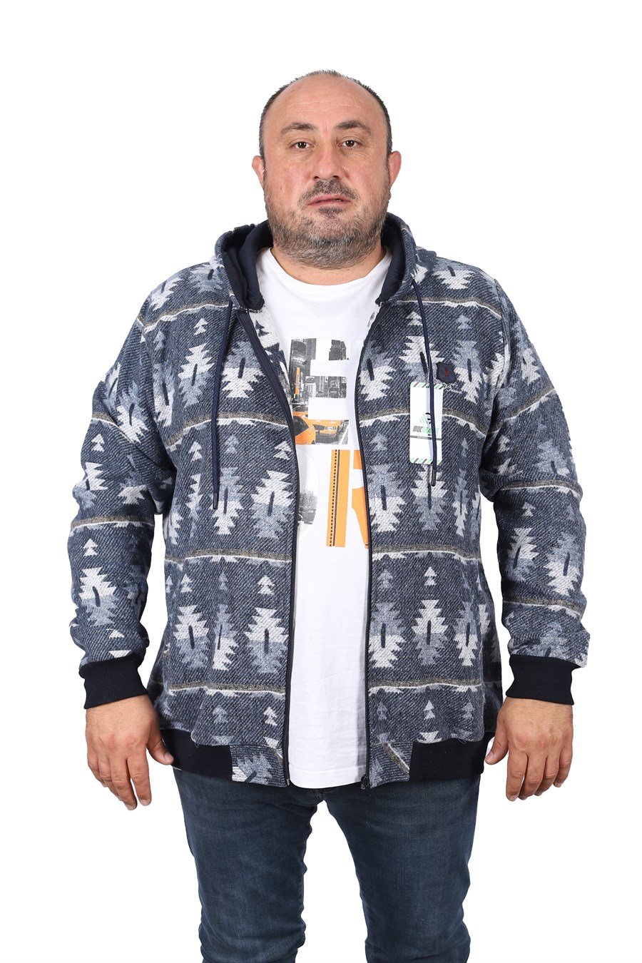 MocGrande Oduncu Kapüşonlu Sweatshirt Original 22221