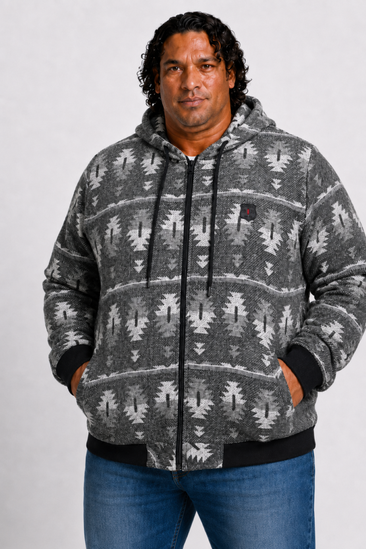 MocGrande Oduncu Kapüşonlu Sweatshirt Original 22221 HAKI