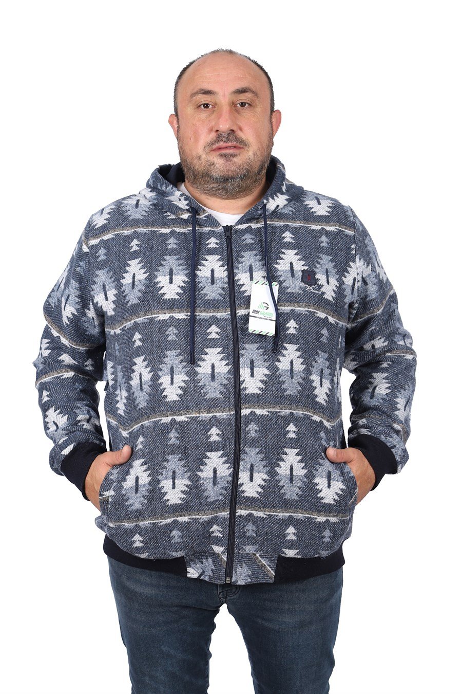 MocGrande Oduncu Kapüşonlu Sweatshirt Original 22221