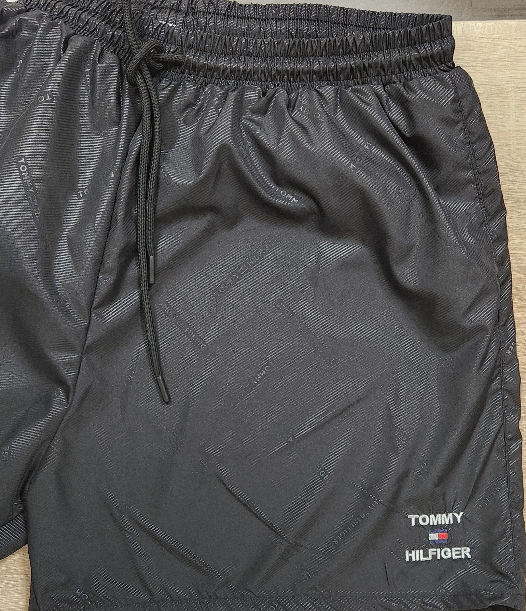 Erkek Büyük Beden Deniz Şortu Tommy  26605 SIYAH