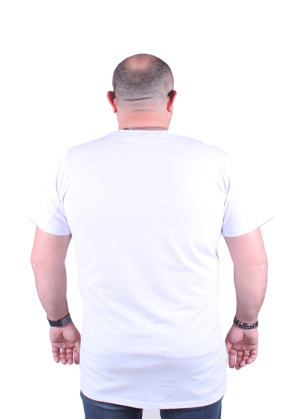 Starbattal Büyük Beden Basic Tişört 11100 BEYAZ