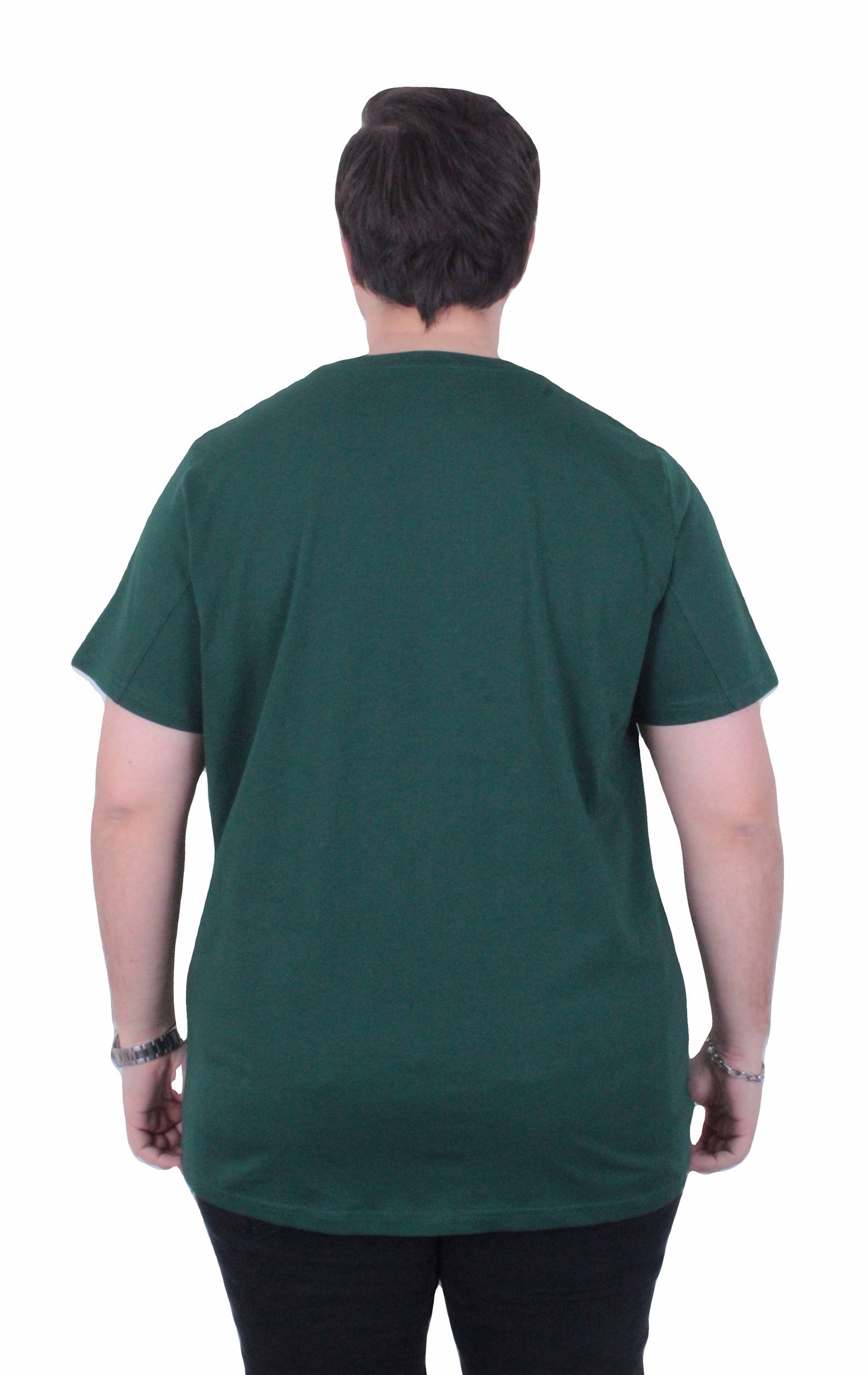 Starbattal Erkek Büyük Beden Sıfır Yaka Tişört Cepli 26145 NEFTI