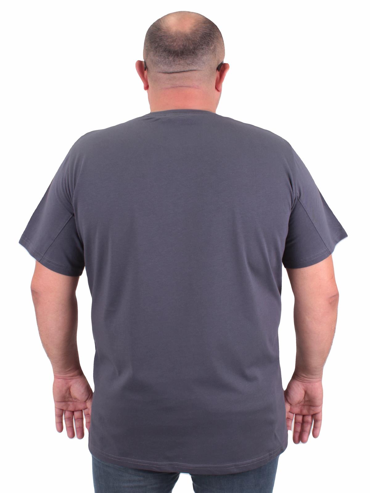 Starbattal Büyük Beden Basic Tişört 11100 FUME