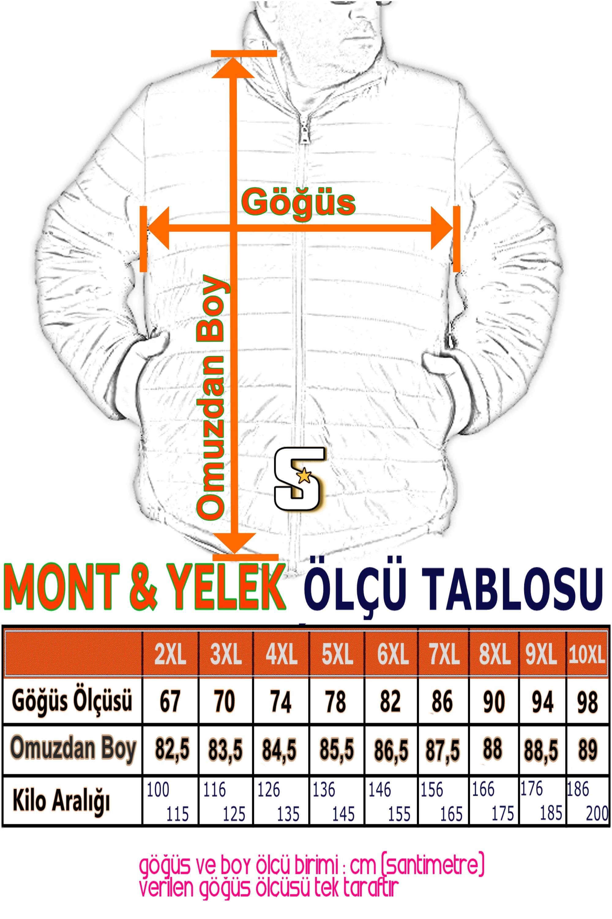 Starbattal erkek büyük beden Yelek MG 2510 LACIVERT