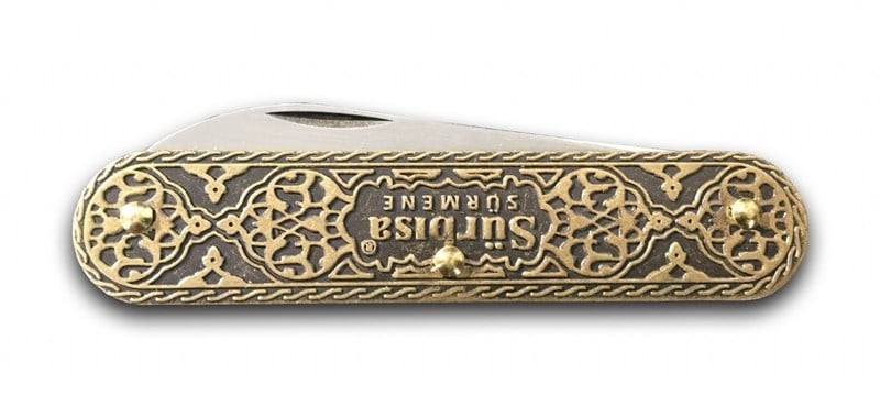  Sürmene Sürbısa Sarı İşlemeli Çakısı