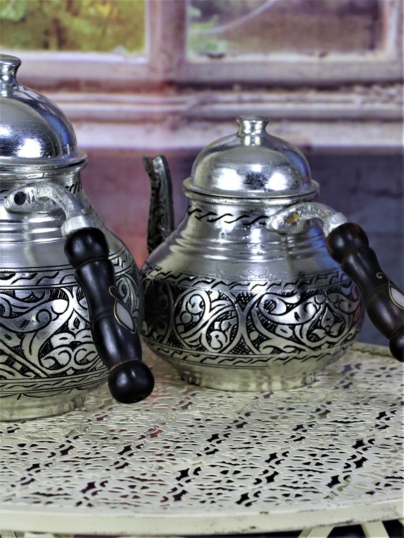 Bakır ÇaydanlıkSonay BakırcılıkAğır 1 mm Kalın Keski Eskitme Bakır Çaydanlık